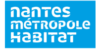 Logo Nantes Métropole Habitat